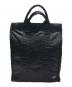 PORTER（ポーター）の古着「Standing Tote/トートバッグ」｜ブラック