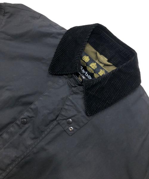 Barbour（バブアー）Barbour (バブアー) KAPTAIN SUNSHINE (キャプテンサンシャイン) 別注SHORT TRANSPORT JACKET/ブルゾンジャケット ブラック サイズ:36の古着・服飾アイテム
