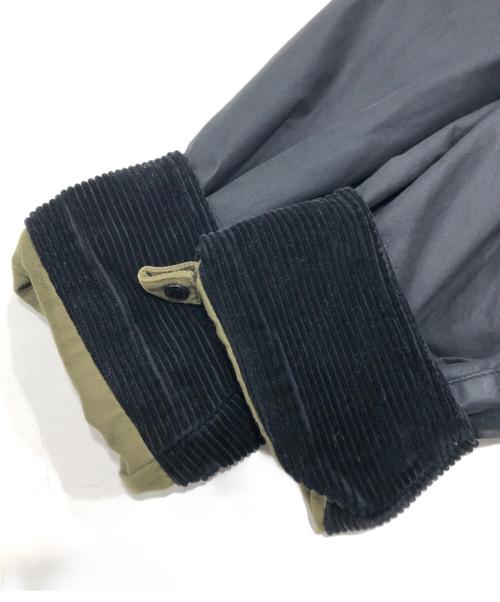 Barbour（バブアー）Barbour (バブアー) KAPTAIN SUNSHINE (キャプテンサンシャイン) 別注SHORT TRANSPORT JACKET/ブルゾンジャケット ブラック サイズ:36の古着・服飾アイテム