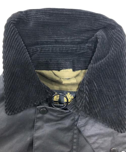 Barbour（バブアー）Barbour (バブアー) KAPTAIN SUNSHINE (キャプテンサンシャイン) 別注SHORT TRANSPORT JACKET/ブルゾンジャケット ブラック サイズ:36の古着・服飾アイテム