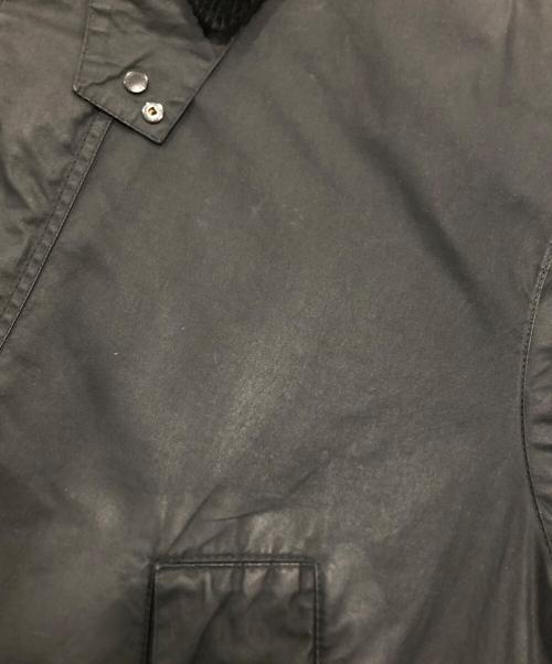 Barbour（バブアー）Barbour (バブアー) KAPTAIN SUNSHINE (キャプテンサンシャイン) 別注SHORT TRANSPORT JACKET/ブルゾンジャケット ブラック サイズ:36の古着・服飾アイテム