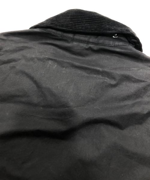 Barbour（バブアー）Barbour (バブアー) KAPTAIN SUNSHINE (キャプテンサンシャイン) 別注SHORT TRANSPORT JACKET/ブルゾンジャケット ブラック サイズ:36の古着・服飾アイテム