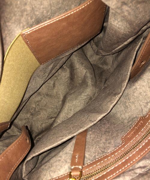 Songmont（ソングモント）songmont (ソングモント) レザーバックパック ブラウンの古着・服飾アイテム