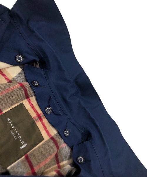 MACKINTOSH LONDON（マッキントッシュ ロンドン）MACKINTOSH LONDON (マッキントッシュ ロンドン) ライナー付きゴム引きコート ネイビー サイズ:40の古着・服飾アイテム
