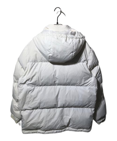 LACOSTE（ラコステ）LACOSTE (ラコステ) 撥水マルチポケットダウンジャケット ホワイト サイズ:46の古着・服飾アイテム