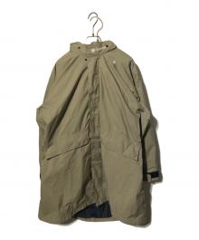 GOLDWIN×KAPTAIN SUNSHINE（ゴールドウイン×キャプテンサンシャイン）の古着「ダウンライナー付フィールドコート」｜ベージュ
