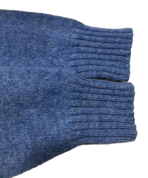 POLO RALPH LAUREN（ポロ・ラルフローレン）POLO RALPH LAUREN (ポロ・ラルフローレン) ウールニット ブルー サイズ:Mの古着・服飾アイテム