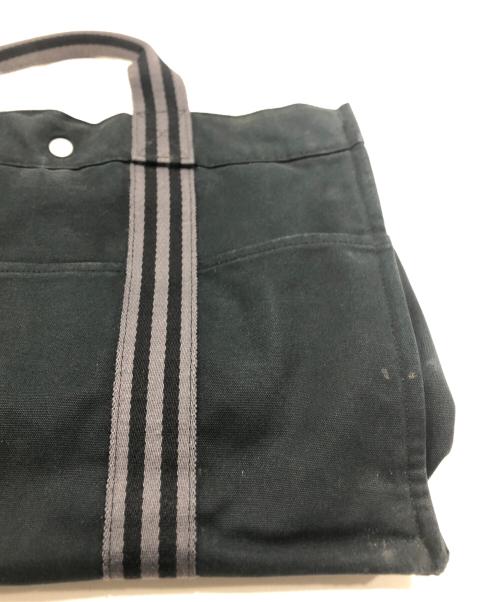 HERMES（エルメス）HERMES (エルメス) フールトゥＭＭ/ハンドバッグ ネイビーの古着・服飾アイテム
