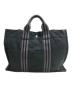 HERMES (エルメス) フールトゥＭＭ/ハンドバッグ ネイビー：10000円