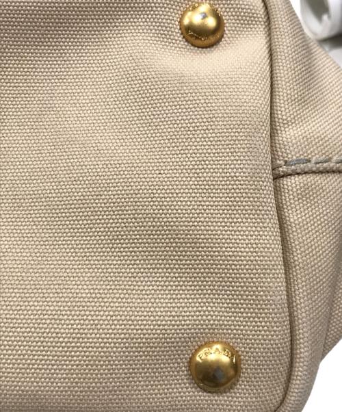 PRADA（プラダ）PRADA (プラダ) カナパ2WAYバッグ ベージュの古着・服飾アイテム