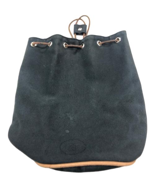 HERMES（エルメス）HERMES (エルメス) ポロションミミル/ショルダーバッグ ブラックの古着・服飾アイテム