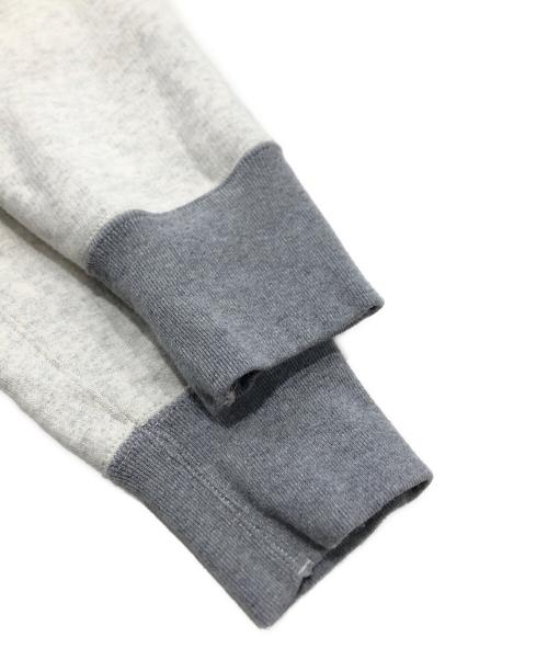 A vontade（アボンタージ）A vontade (アボンタージ) After Hoodie Parka/フード付きパーカー ベージュ×グレー サイズ:Sの古着・服飾アイテム