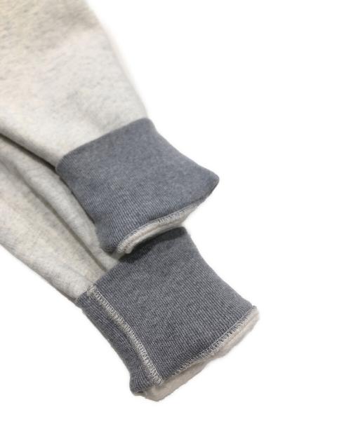 A vontade（アボンタージ）A vontade (アボンタージ) After Hoodie Parka/フード付きパーカー ベージュ×グレー サイズ:Sの古着・服飾アイテム