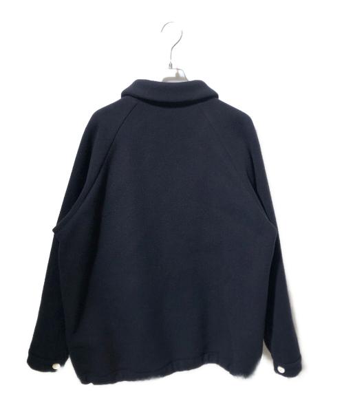 maillot（マイヨ）maillot (マイヨ) maillot mature double face beaver coach JK/ウール混ジャケット ネイビー サイズ:2の古着・服飾アイテム