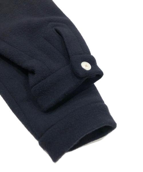maillot（マイヨ）maillot (マイヨ) maillot mature double face beaver coach JK/ウール混ジャケット ネイビー サイズ:2の古着・服飾アイテム