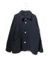 maillot（マイヨ）の古着「maillot mature double face beaver coach JK/ウール混ジャケット」｜ネイビー