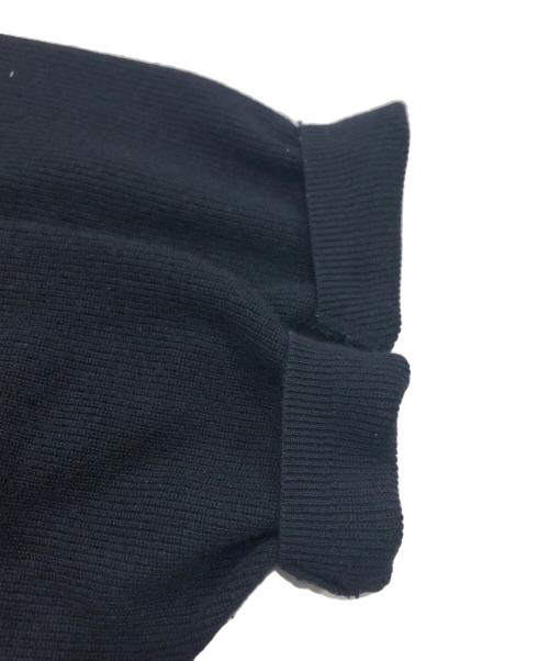ISSEY MIYAKE（イッセイミヤケ）ISSEY MIYAKE (イッセイミヤケ) クルーネックニット ブラック サイズ:Mの古着・服飾アイテム