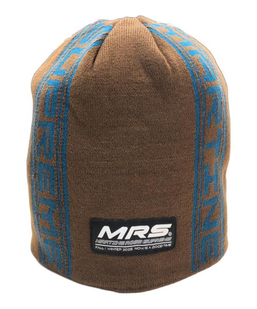SUPREME（シュプリーム）Supreme (シュプリーム) Martine rose (マーティン・ローズ) Jacquard Beanie/ニットキャップ ブラウンの古着・服飾アイテム