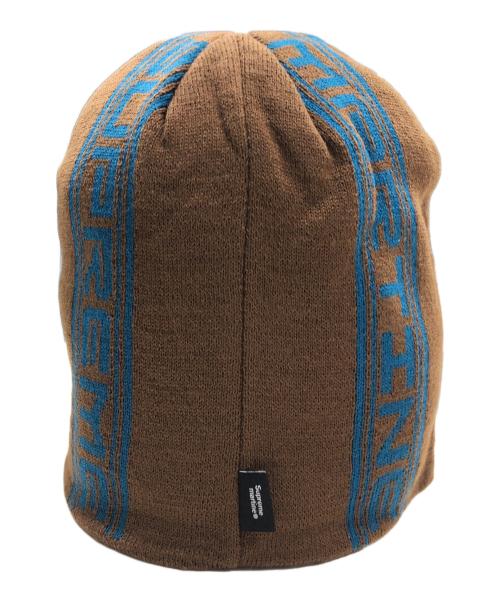 SUPREME（シュプリーム）Supreme (シュプリーム) Martine rose (マーティン・ローズ) Jacquard Beanie/ニットキャップ ブラウンの古着・服飾アイテム