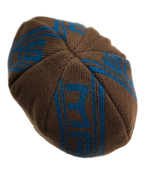 SUPREME（シュプリーム）Supreme (シュプリーム) Martine rose (マーティン・ローズ) Jacquard Beanie/ニットキャップ ブラウンの古着・服飾アイテム
