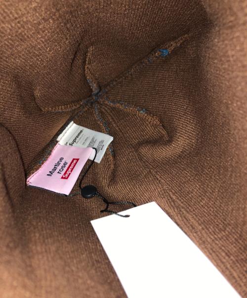 SUPREME（シュプリーム）Supreme (シュプリーム) Martine rose (マーティン・ローズ) Jacquard Beanie/ニットキャップ ブラウンの古着・服飾アイテム