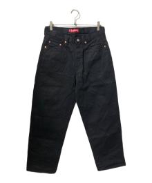 SUPREME（シュプリーム）の古着「Rigid Baggy Selvedge jean/デニムパンツ」｜ブラック