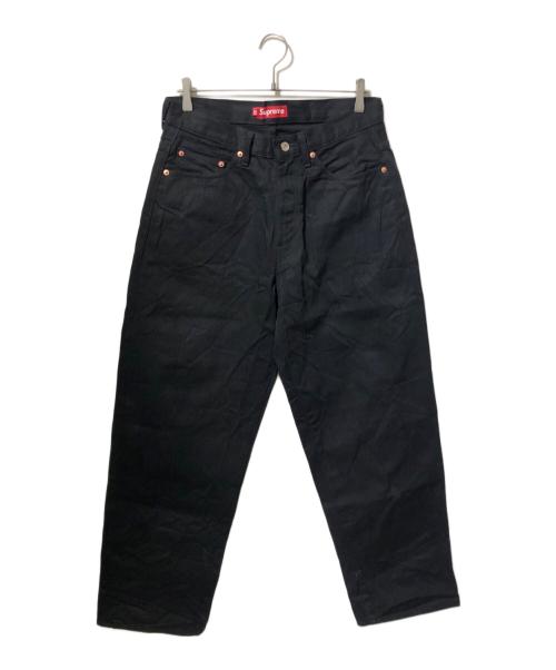 SUPREME（シュプリーム）Supreme (シュプリーム) Rigid Baggy Selvedge jean/デニムパンツ ブラック サイズ:30の古着・服飾アイテム