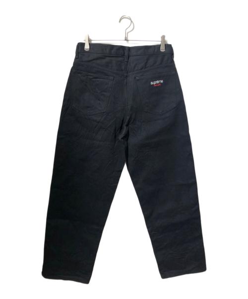 SUPREME（シュプリーム）Supreme (シュプリーム) Rigid Baggy Selvedge jean/デニムパンツ ブラック サイズ:30の古着・服飾アイテム
