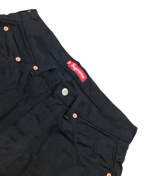 SUPREME（シュプリーム）Supreme (シュプリーム) Rigid Baggy Selvedge jean/デニムパンツ ブラック サイズ:30の古着・服飾アイテム
