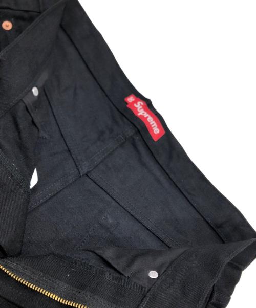 SUPREME（シュプリーム）Supreme (シュプリーム) Rigid Baggy Selvedge jean/デニムパンツ ブラック サイズ:30の古着・服飾アイテム
