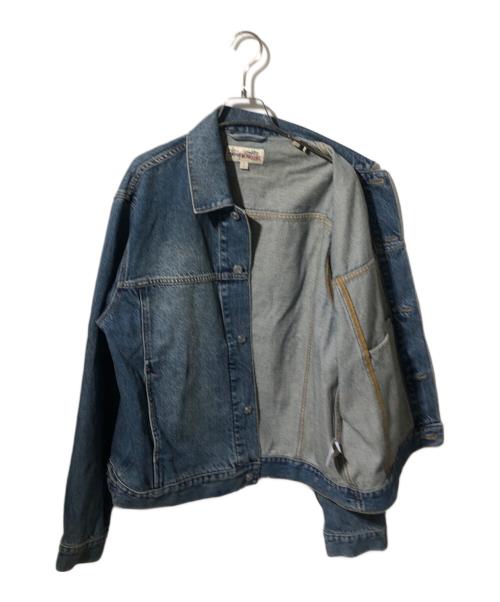 stussy（ステューシー）stussy (ステューシー) VINTAGE WASH DENIM TRUCKER JACKET/デニムジャケット インディゴ サイズ:Lの古着・服飾アイテム