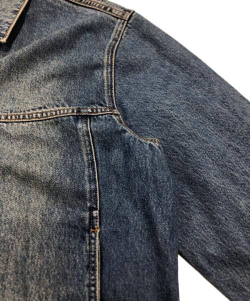 stussy（ステューシー）stussy (ステューシー) VINTAGE WASH DENIM TRUCKER JACKET/デニムジャケット インディゴ サイズ:Lの古着・服飾アイテム