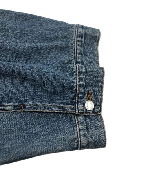 stussy（ステューシー）stussy (ステューシー) VINTAGE WASH DENIM TRUCKER JACKET/デニムジャケット インディゴ サイズ:Lの古着・服飾アイテム