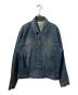 stussy（ステューシー）の古着「VINTAGE WASH DENIM TRUCKER JACKET/デニムジャケット」｜インディゴ