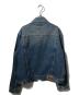 stussy (ステューシー) VINTAGE WASH DENIM TRUCKER JACKET/デニムジャケット インディゴ サイズ:L：25000円