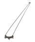Tiffany & Co. (ティファニー) トリプルリボンコンビネックレス シルバー×ゴールド：25000円