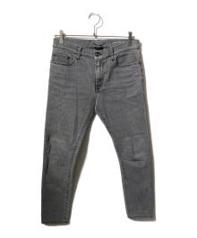Saint Laurent Paris（サンローランパリ）の古着「スキニーデニムパンツ」｜グレー