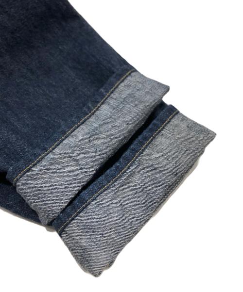 yokosakamoto（ヨウコサカモト）yokosakamoto (ヨウコサカモト) PLEATS JACKET/デニムジャケット インディゴ サイズ:Lの古着・服飾アイテム