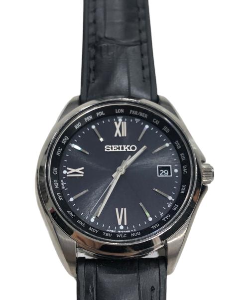 SEIKO（セイコー）SEIKO (セイコー) クォーツ/リストウォッチ ブラックの古着・服飾アイテム