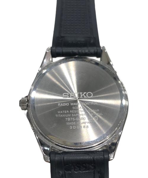 SEIKO（セイコー）SEIKO (セイコー) クォーツ/リストウォッチ ブラックの古着・服飾アイテム
