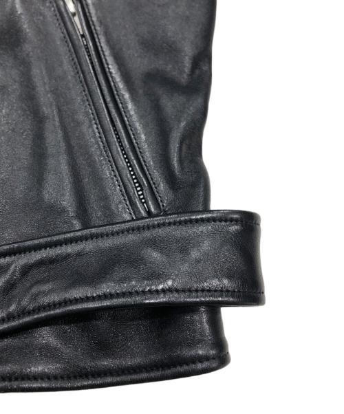 beautiful people（ビューティフルピープル）beautiful people (ビューティフルピープル) vintage leather THE /a riders jacket/レザージャケット ブラック サイズ:190の古着・服飾アイテム