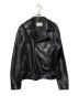beautiful people（ビューティフルピープル）の古着「vintage leather THE /a riders jacket/レザージャケット」｜ブラック