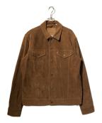 LEVI'Sリーバイス）の古着「別注 TYPEⅢスウェードトラッカージャケット」｜ブラウン