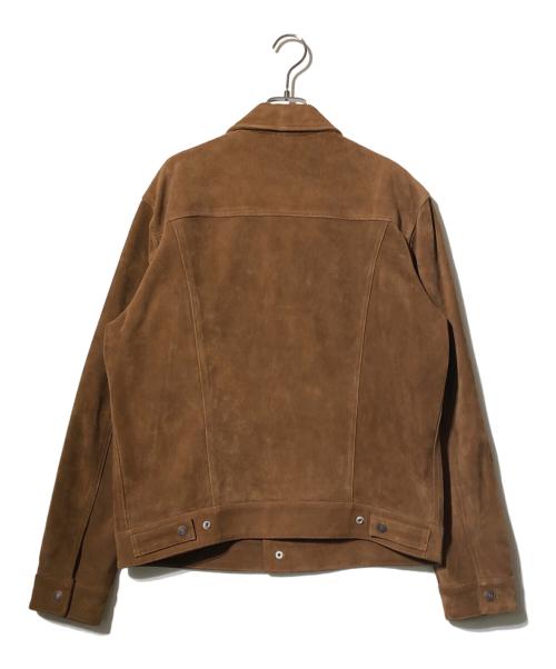 LEVI'S（リーバイス）LEVI'S (リーバイス) 別注 TYPEⅢスウェードトラッカージャケット ブラウン サイズ:Mの古着・服飾アイテム
