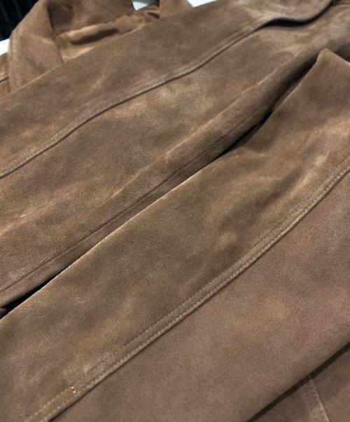 LEVI'S（リーバイス）LEVI'S (リーバイス) 別注 TYPEⅢスウェードトラッカージャケット ブラウン サイズ:Mの古着・服飾アイテム