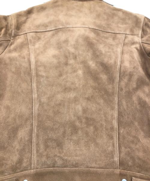 LEVI'S（リーバイス）LEVI'S (リーバイス) 別注 TYPEⅢスウェードトラッカージャケット ブラウン サイズ:Mの古着・服飾アイテム