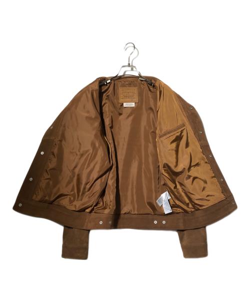 LEVI'S（リーバイス）LEVI'S (リーバイス) 別注 TYPEⅢスウェードトラッカージャケット ブラウン サイズ:Mの古着・服飾アイテム