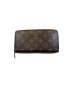 LOUIS VUITTON (ルイヴィトン) ジッピーウォレット ブラウン サイズ:- M42616：39800円