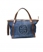 GUCCIグッチ）の古着「2WAYショルダーバッグ」｜インディゴ