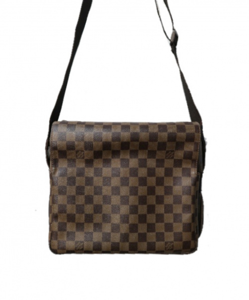 LOUIS VUITTON（ルイ ヴィトン）LOUIS VUITTON (ルイヴィトン) ナヴィグリオ ブラウン ダミエ N45255 SR0064の古着・服飾アイテム